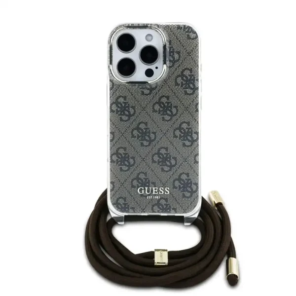 کاور گس مدل GUESS CROSS BODY مناسب برای گوشی موبایل آیفون 16 پرو