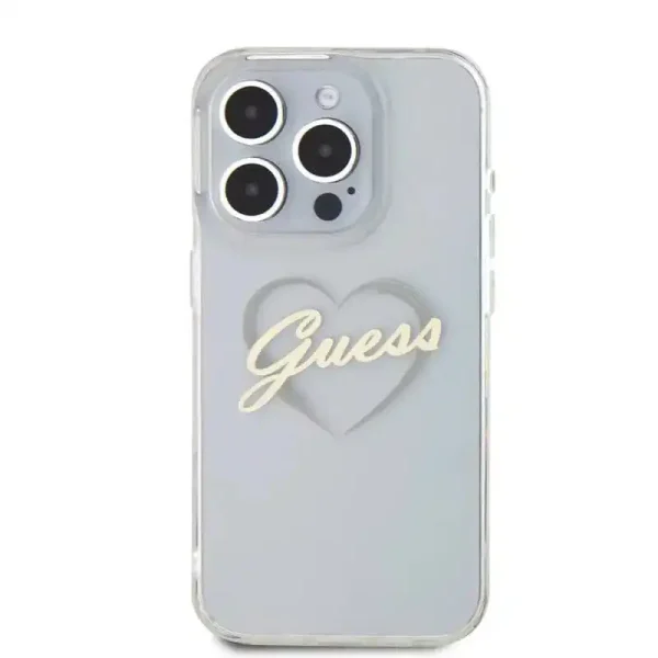 کاور گس مدل GUESS HEART LOGO مناسب برای گوشی موبایل آیفون 16 پرومکس