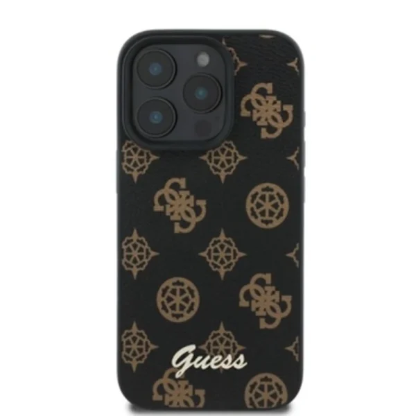 کاور گس مدل GUESS PEONY SCRIPT مناسب برای گوشی موبایل آیفون 16 پرومکس