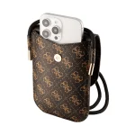 کیف دوشی گس اورجینال مدل GUESS PHONE POUCH TRIANGLE LOGO - Image 2