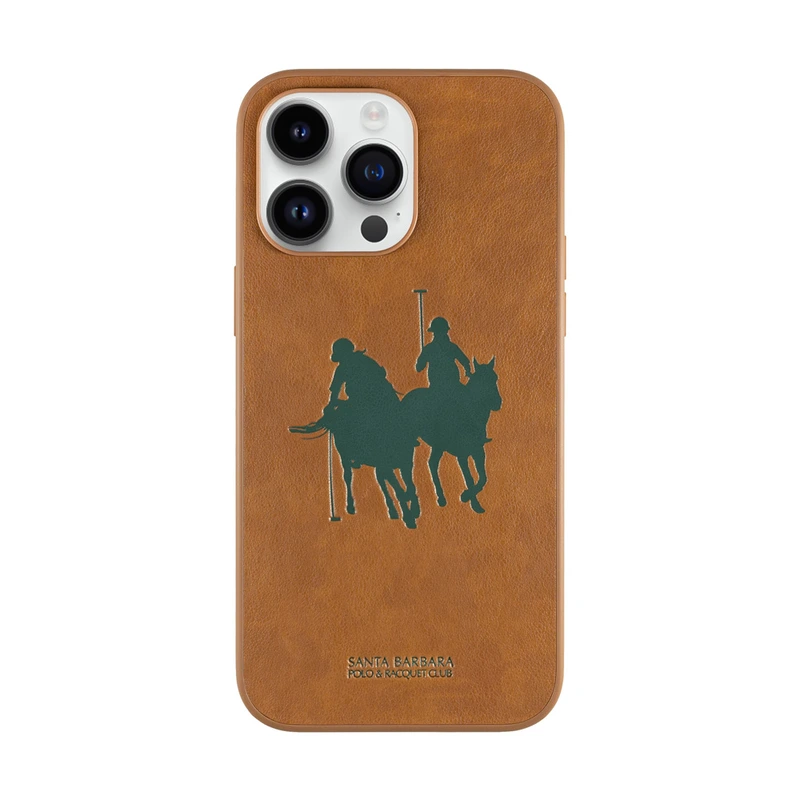 santabarbarapolo-umbra-brown-case-iphone14prox-front کاور سانتا باربارا پولو مدل UMBRA مناسب برای گوشی موبایل آیفون 14 پرو - Image 1