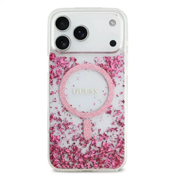 کاور گس مدل GUESS MAGSAFE GLITTER مناسب گوشی موبایل آیفون ۱۷ پرومکس