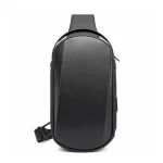 کیف کراس بادی اورجینال بنج BANGE BG-7256 با جیب ضد سرقت و به رنگ مشکی