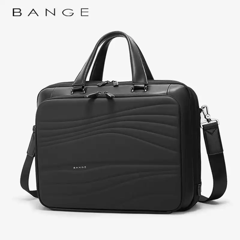 bange-loptop-bag-8029-black-front-1 کیف لپ تاپ 15.6 اینچ بنج bange BG-8029 - Image 1